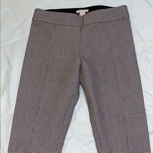H&M houndstooth print leggings